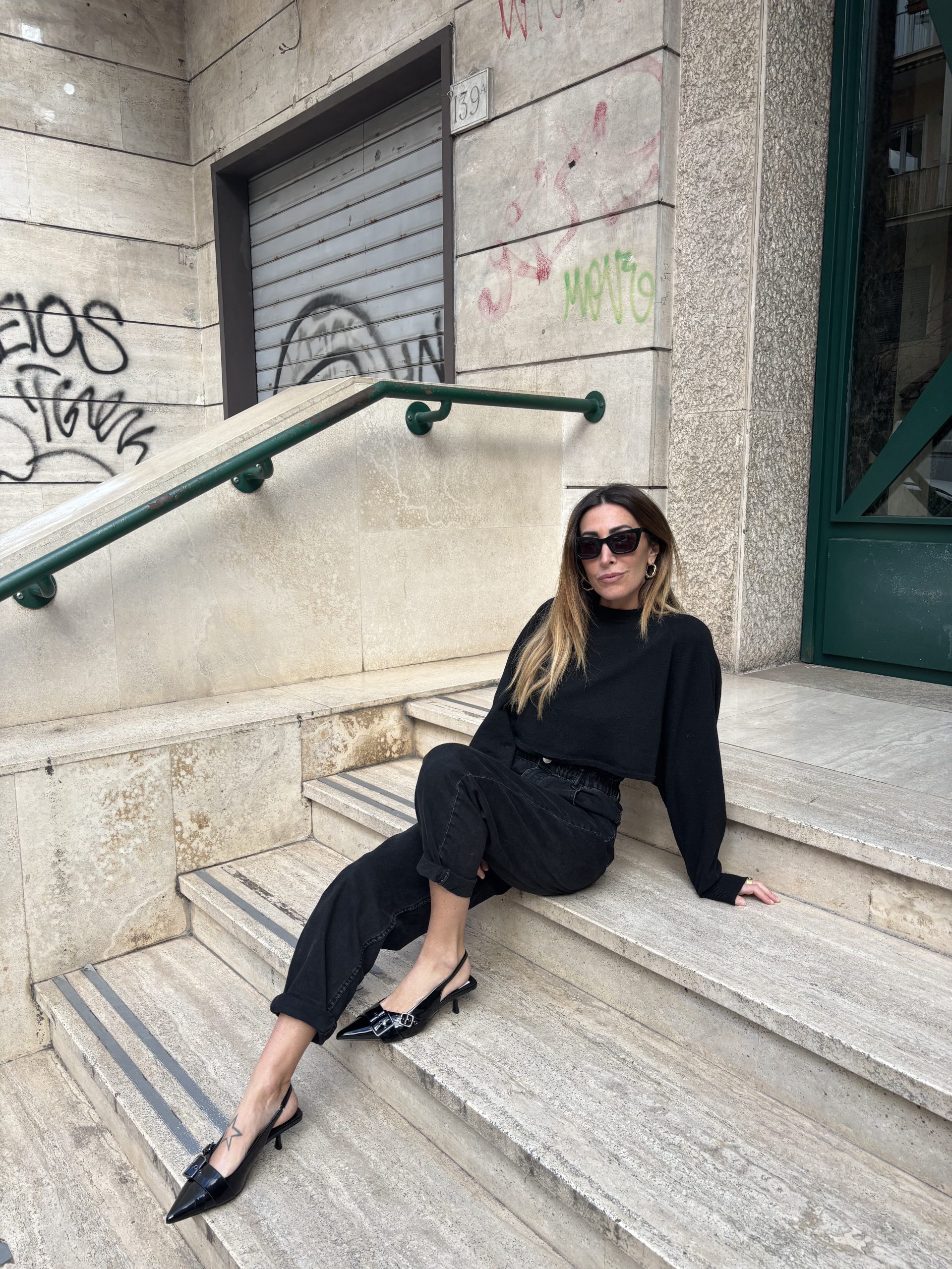 Slingback in naplack lucida - immagine 2