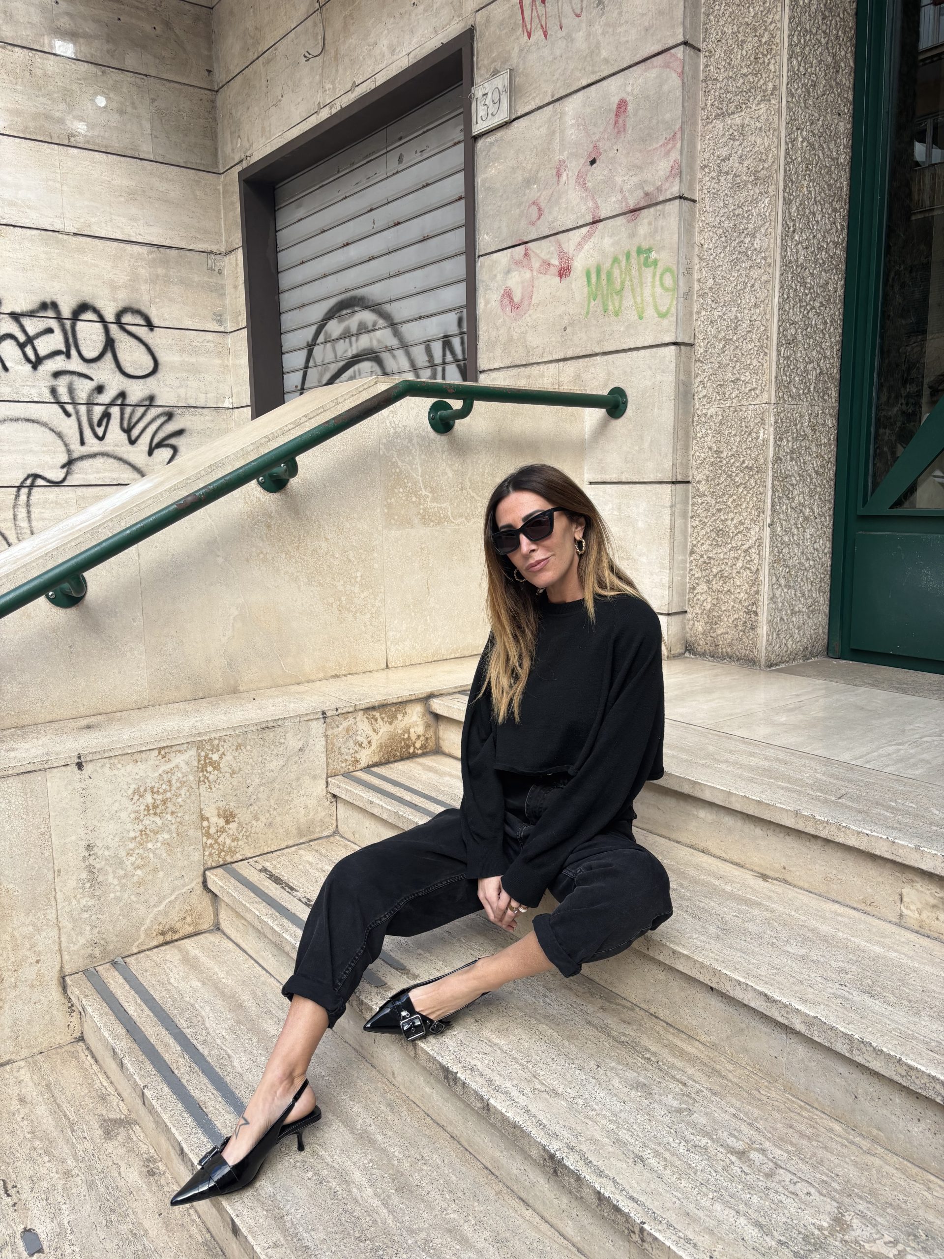 Slingback in naplack lucida - immagine 3