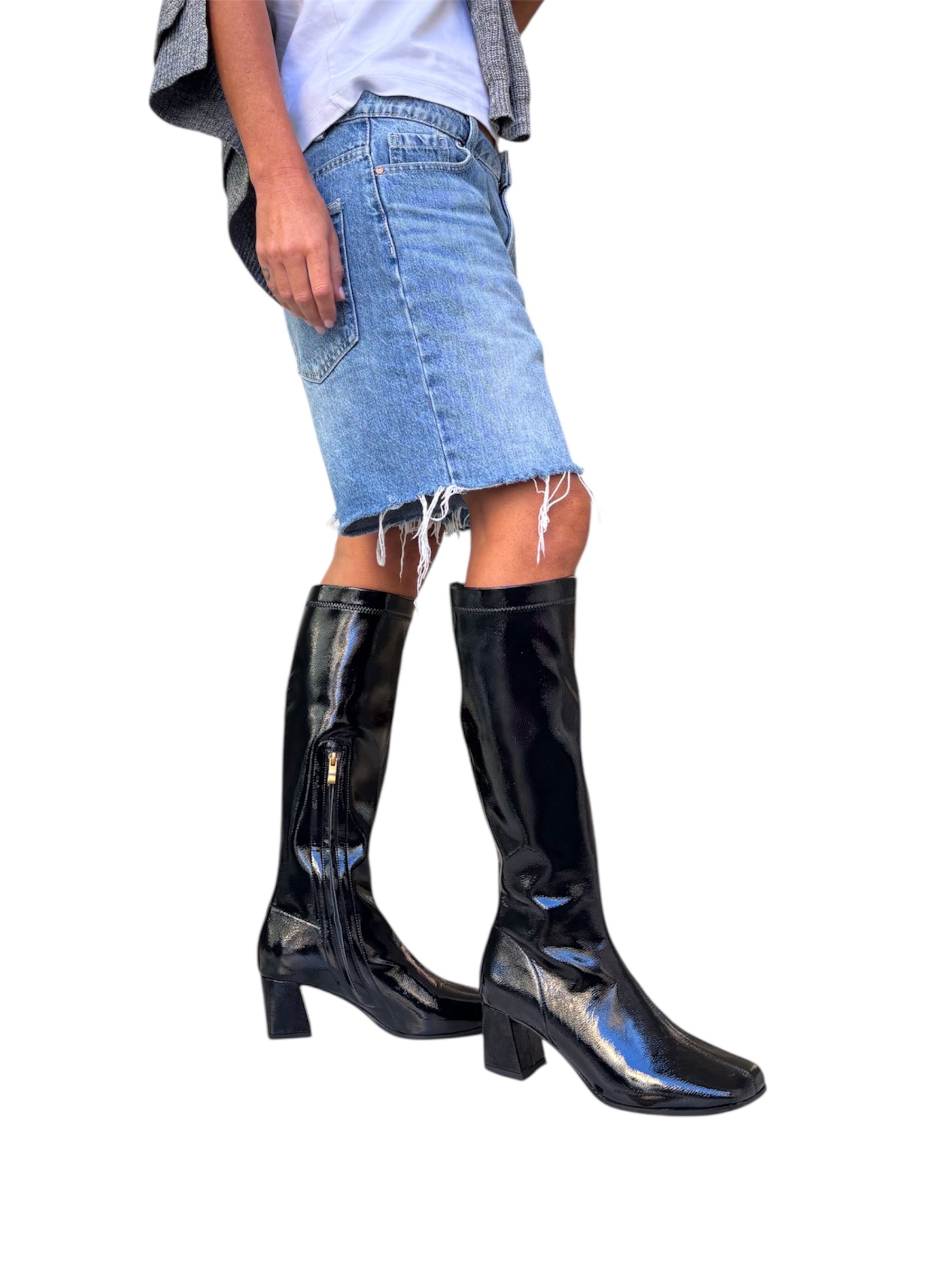 Stivale naplack stretch