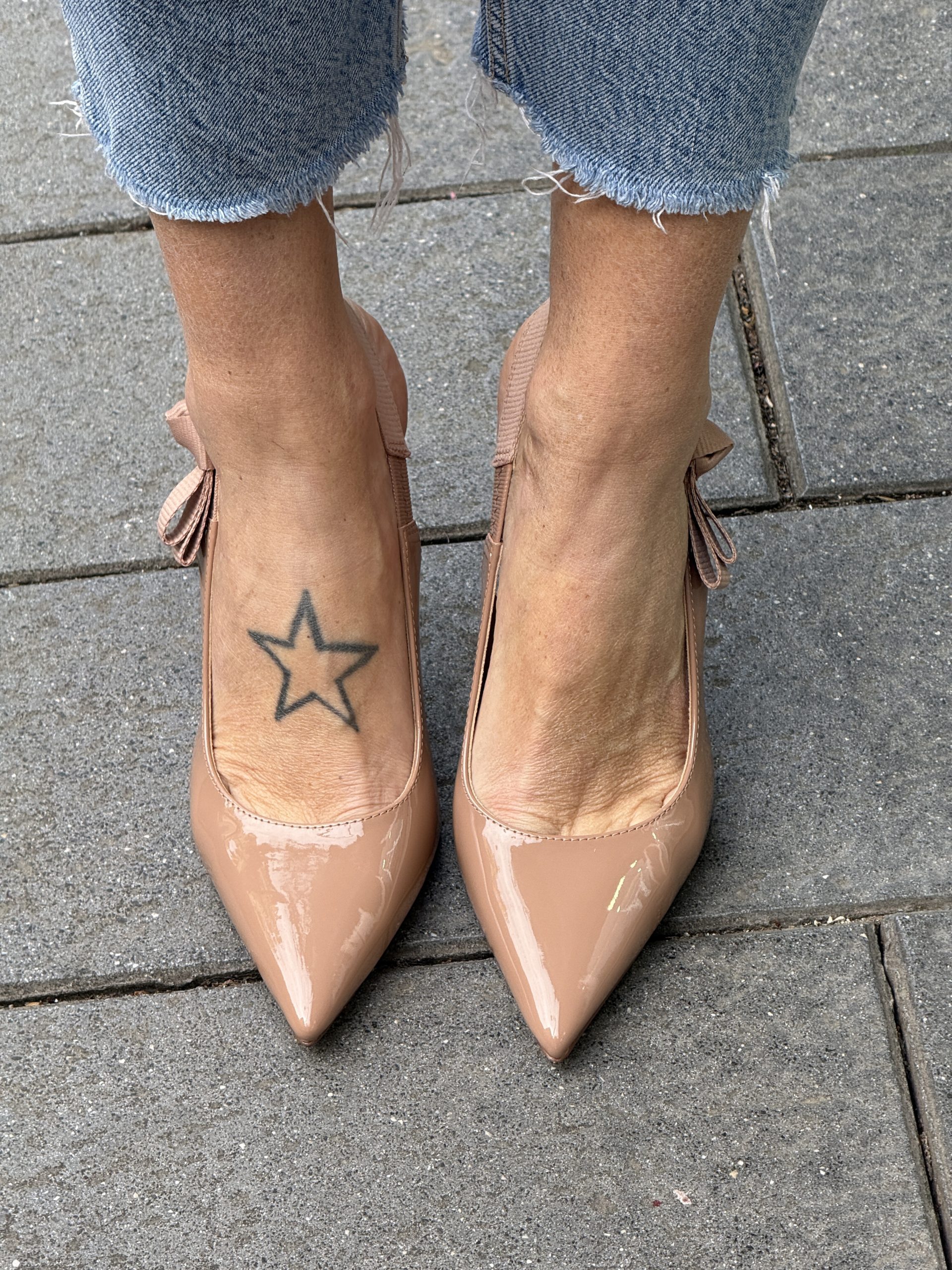 Slingback Nude tacco alto - immagine 2