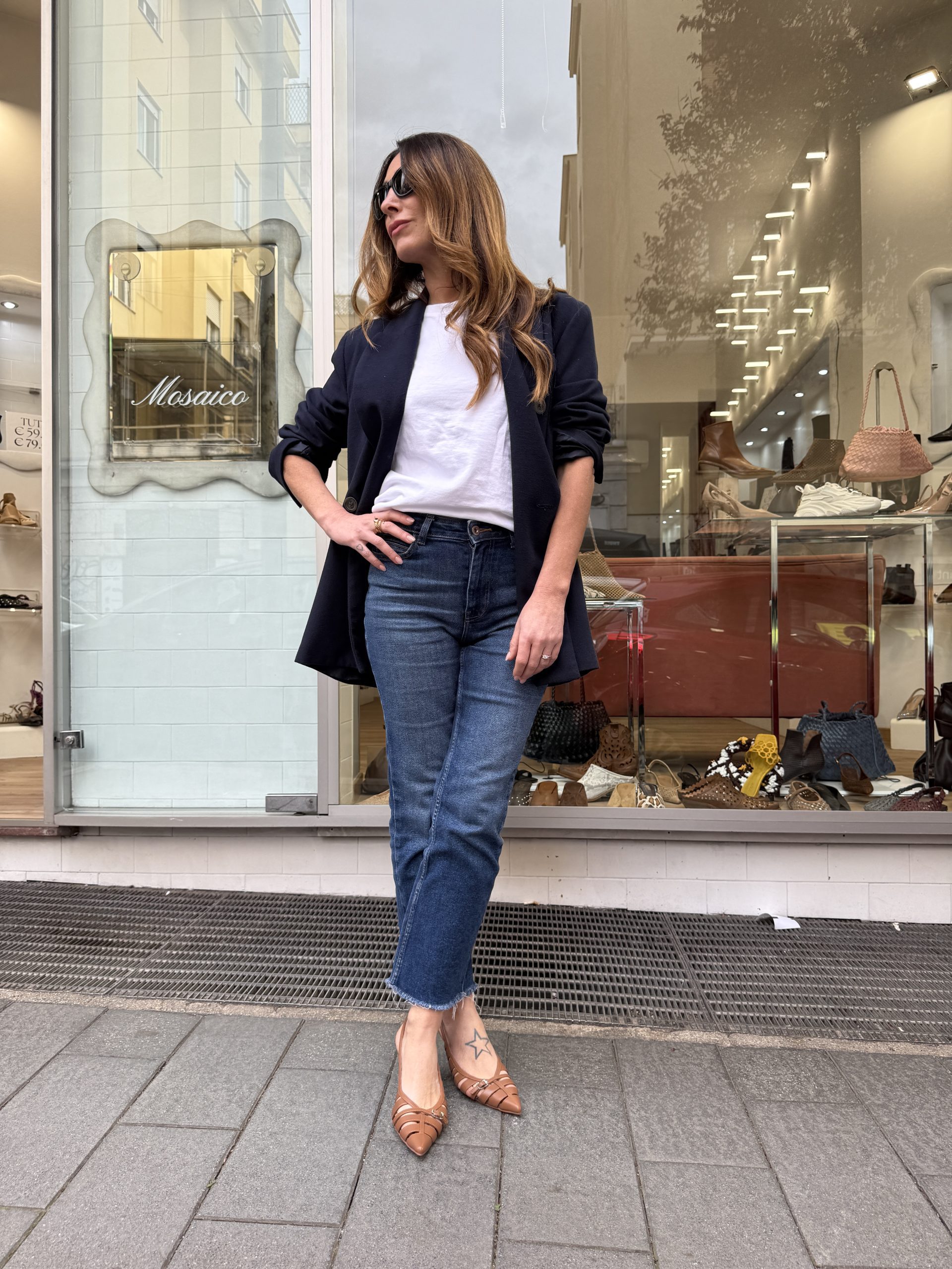 Slingback gabbia contemporanea - immagine 5