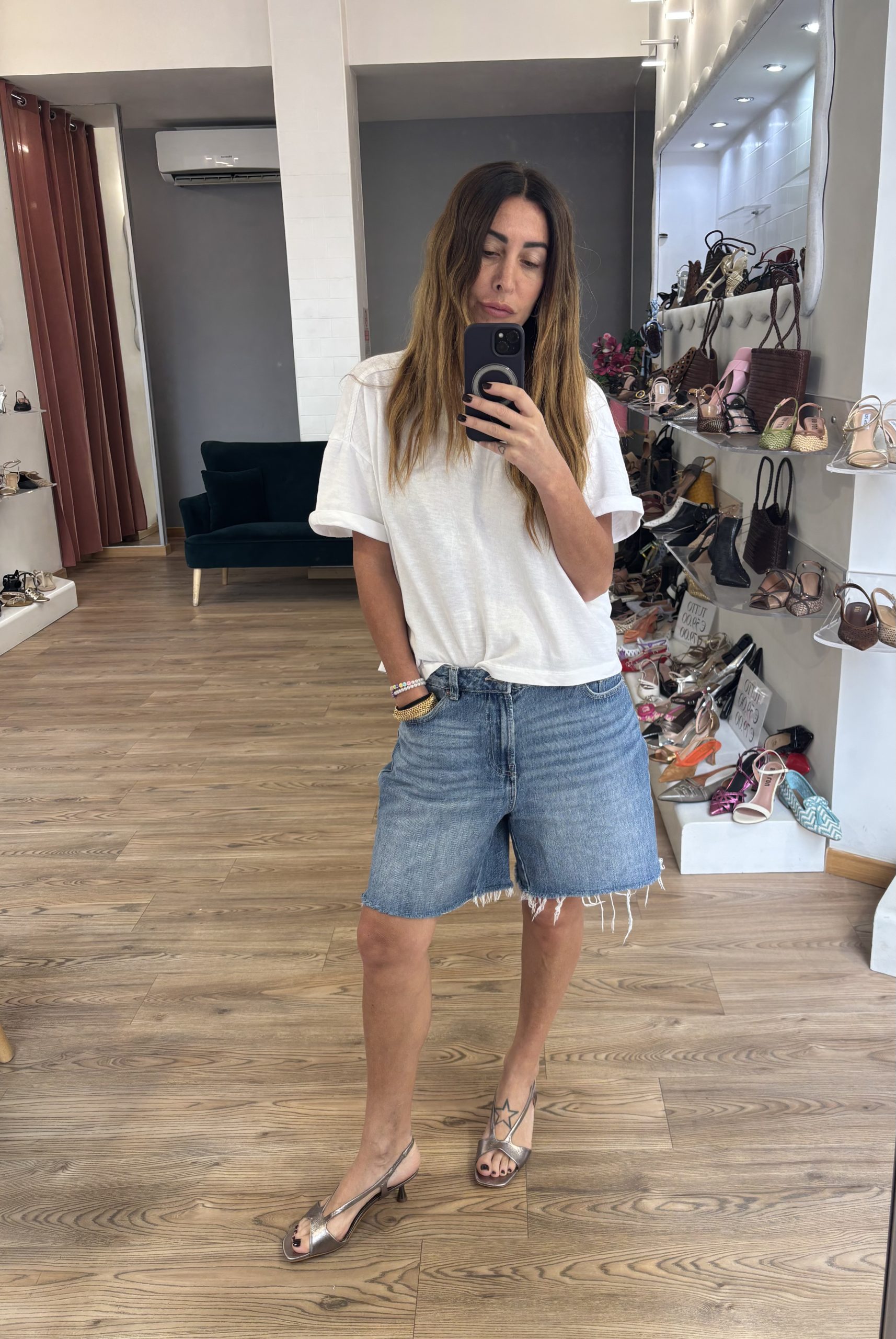 Sandalo chic tacco medio - immagine 3