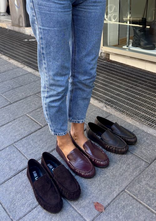 Mocassino arricciato stile YSL